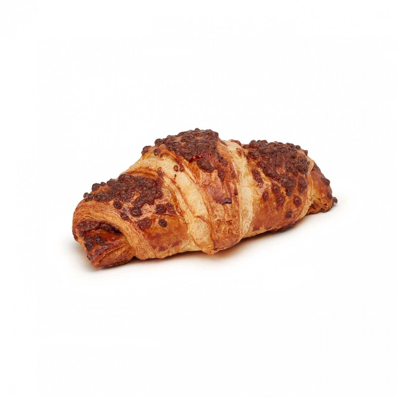 Croissant Relleno Crema Cacao Decorado