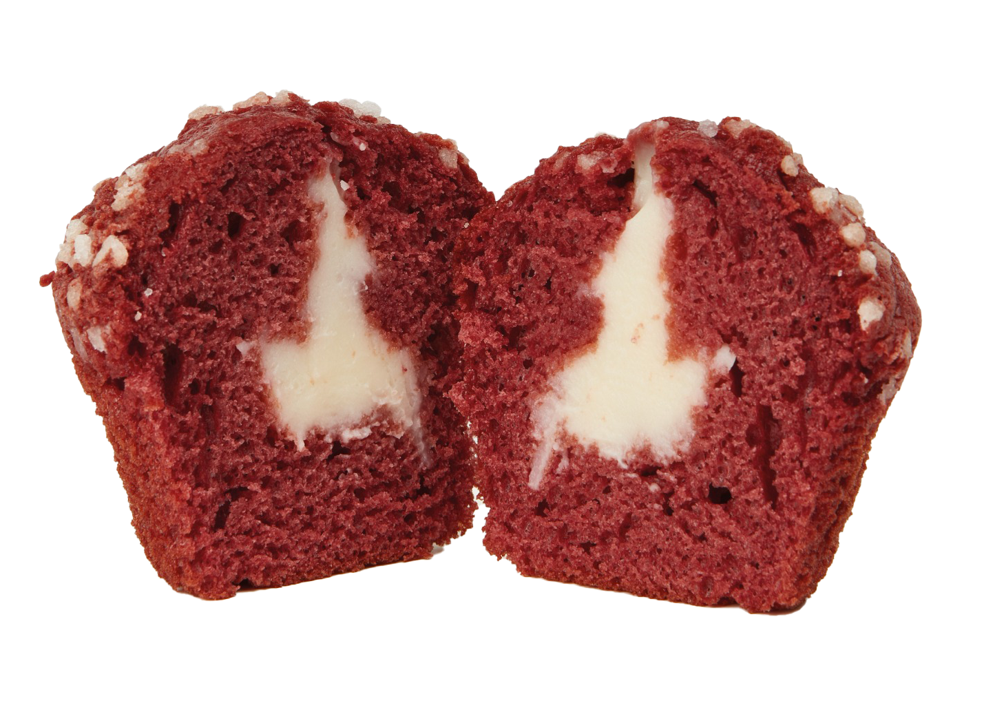 Muffin Red Velvet Choco Blanco
