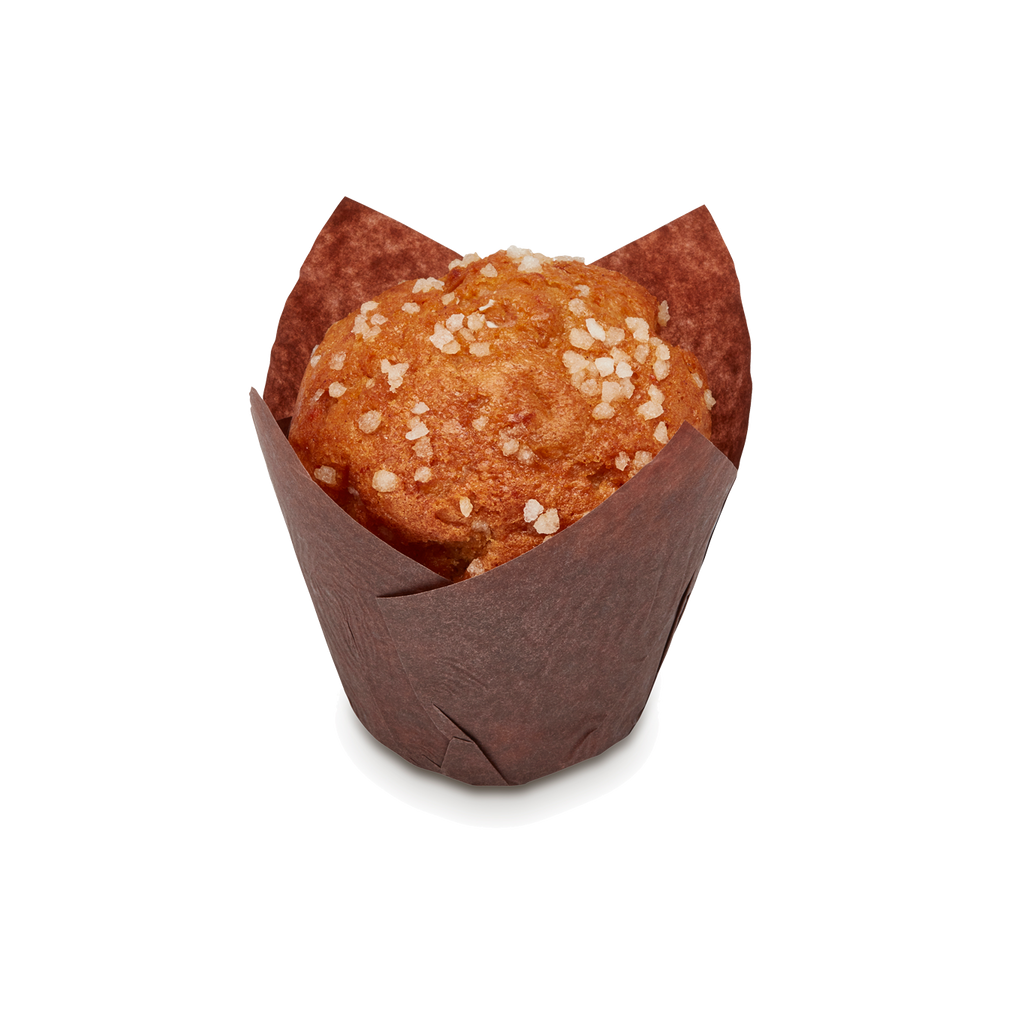 Muffin Zanahoria relleno Chocolate Blanco