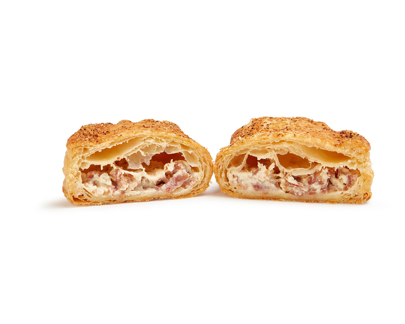 Empanada Hojaldre Queso y Tocino (Bacon)