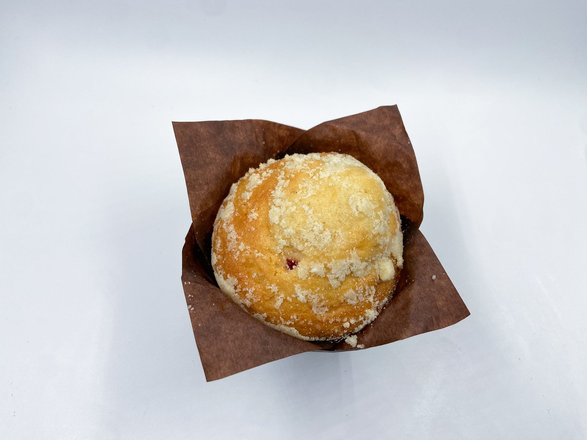 Tulipe Vainilla Relleno Frambuesa y Crumble