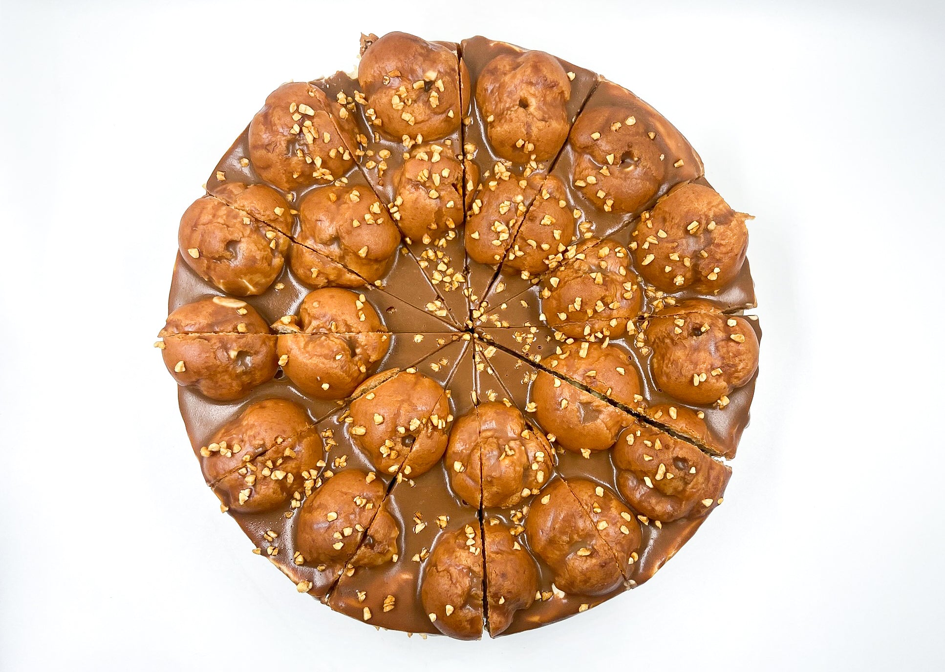 Tarta Profiteroles Caramelo