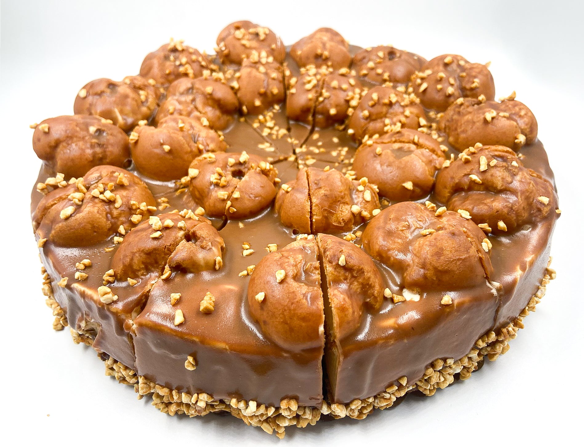 Tarta Profiteroles Caramelo