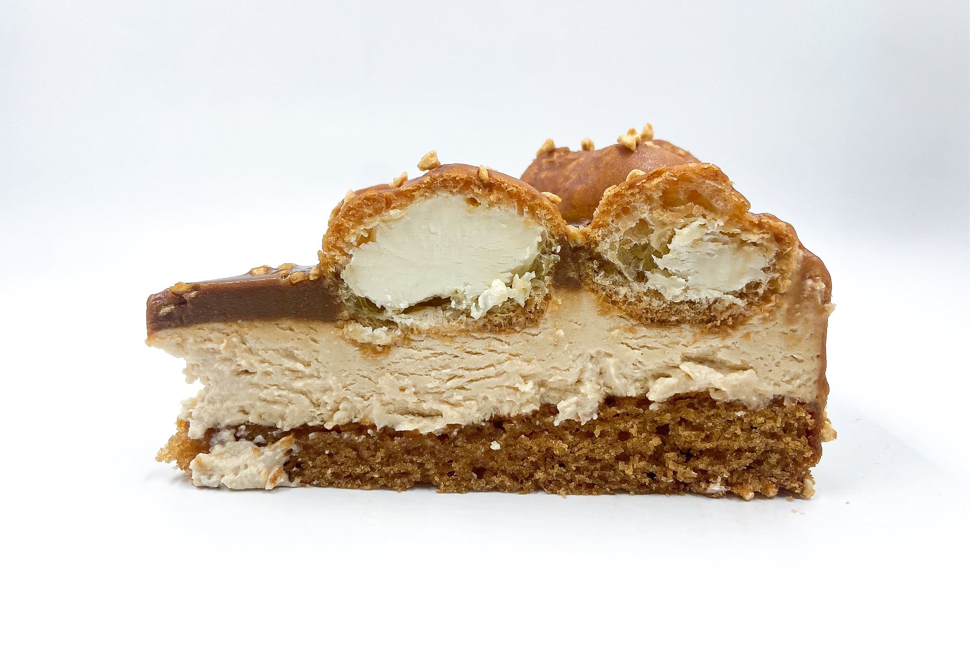 Tarta Profiteroles Caramelo