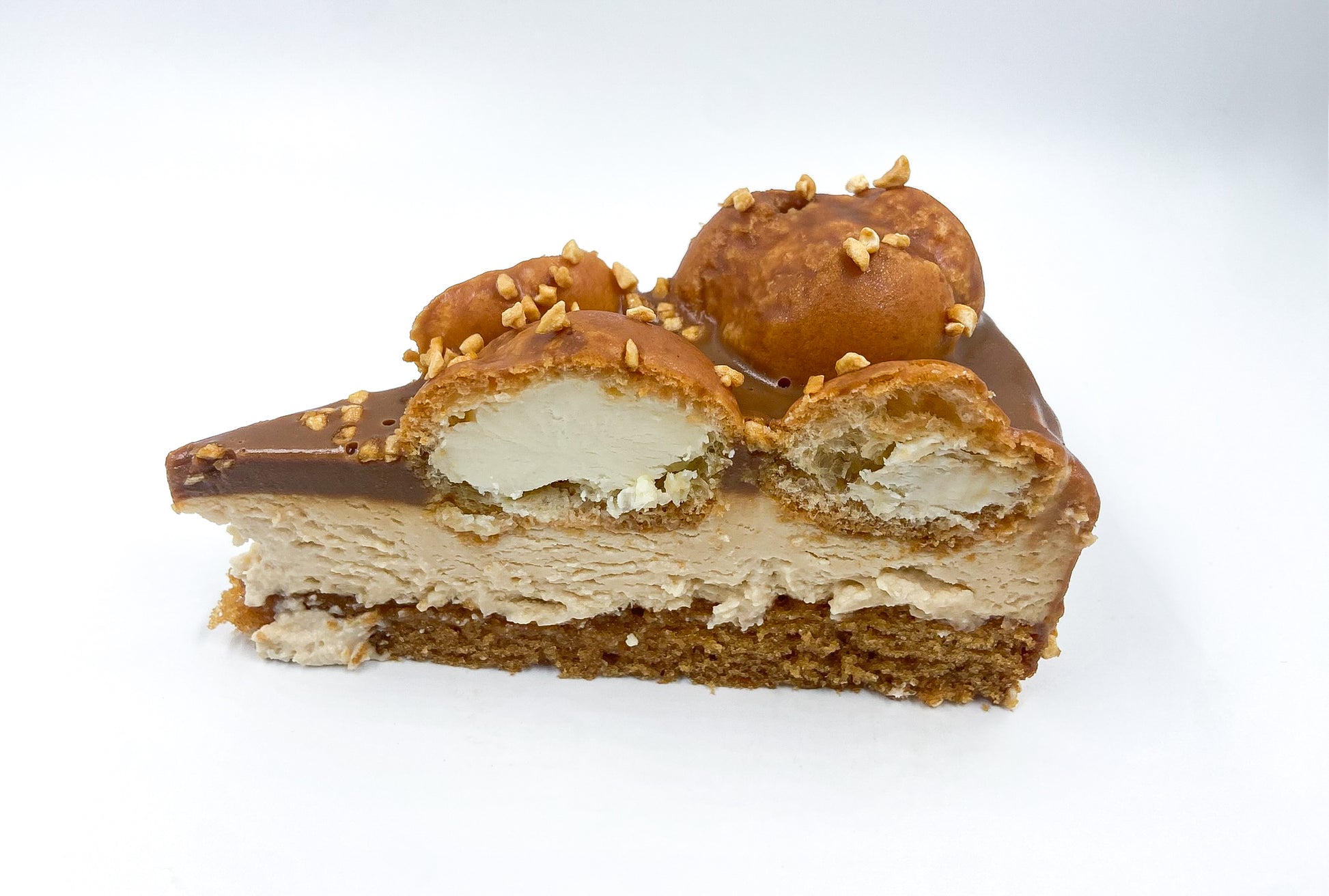 Tarta Profiteroles Caramelo