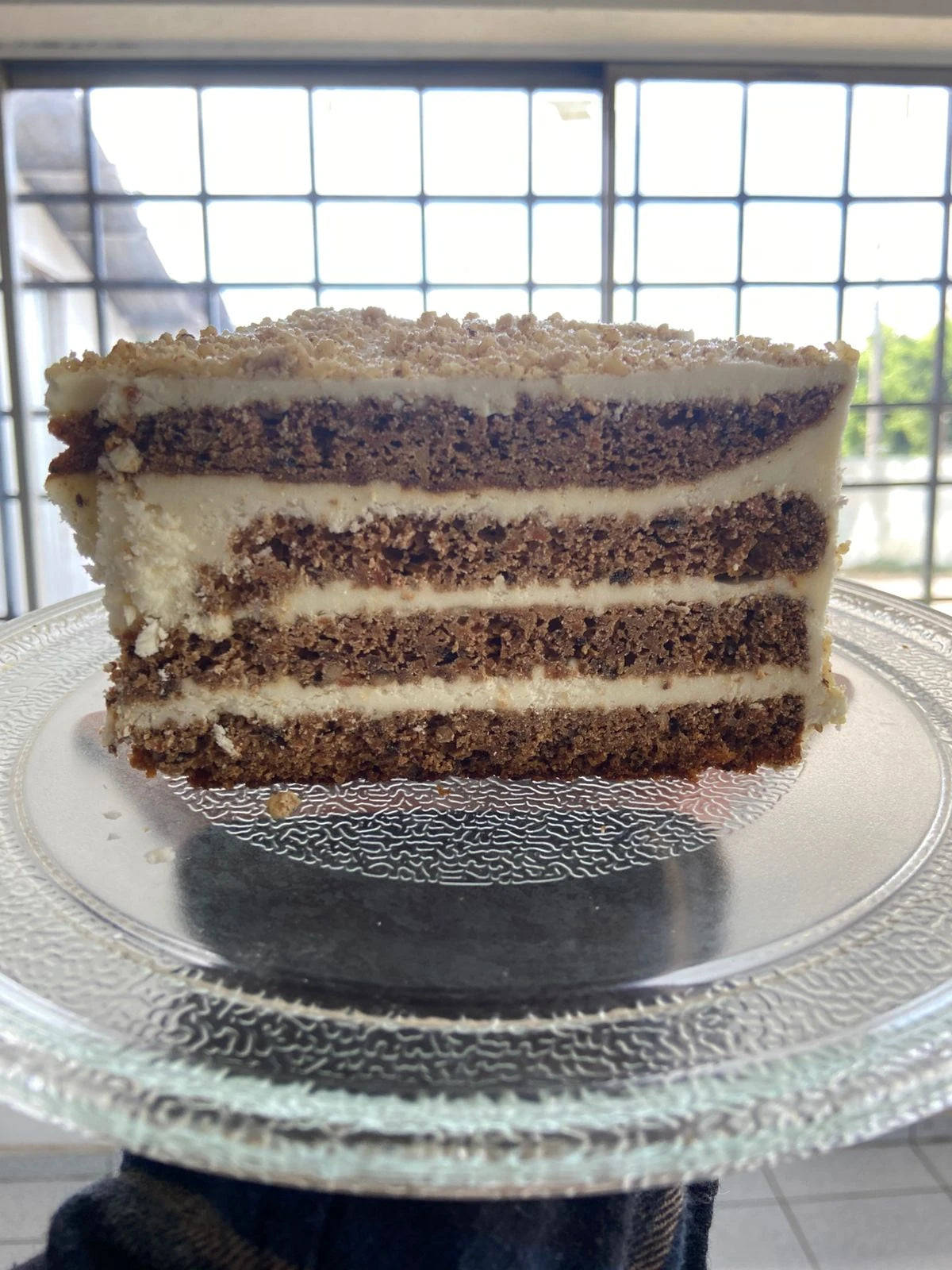 Carrot Cake Con Nueces