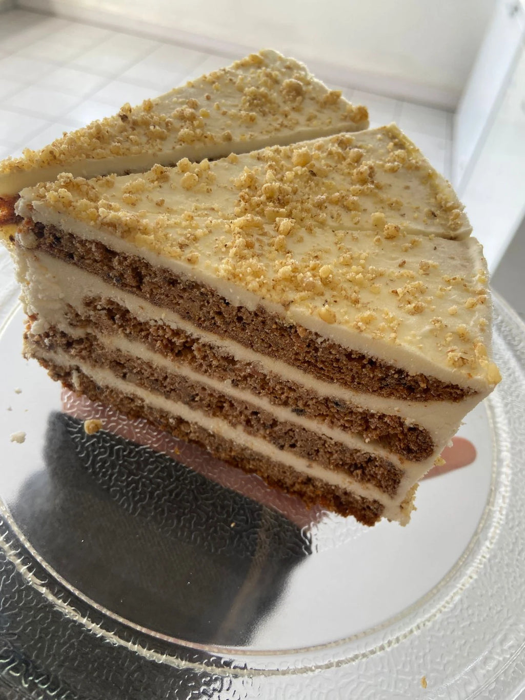 Carrot Cake Con Nueces