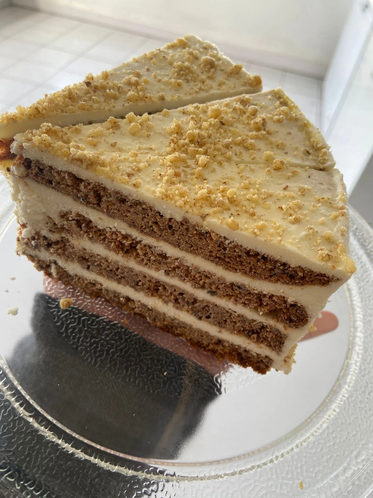 Carrot Cake Con Nueces