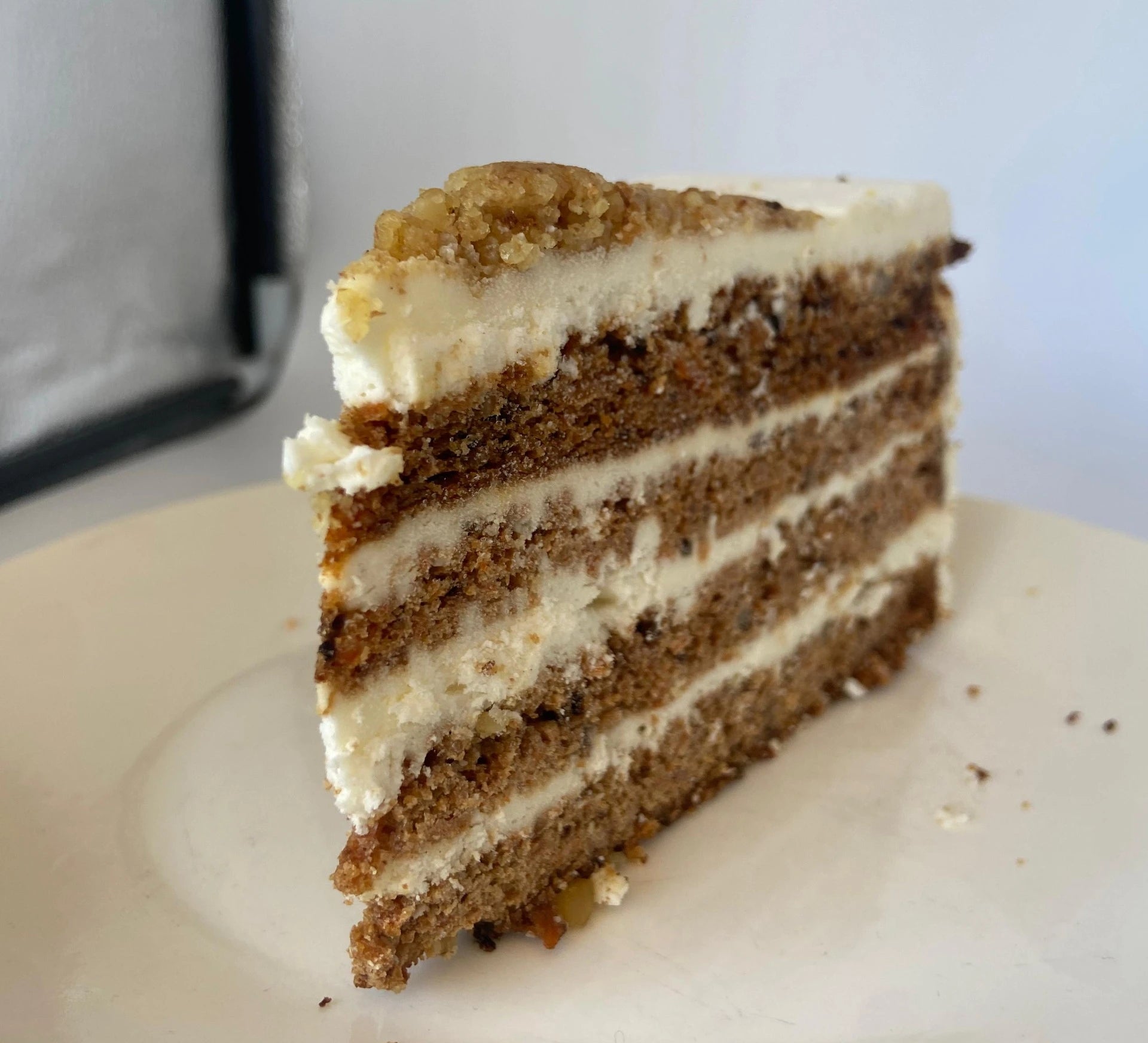 Carrot Cake Con Nueces
