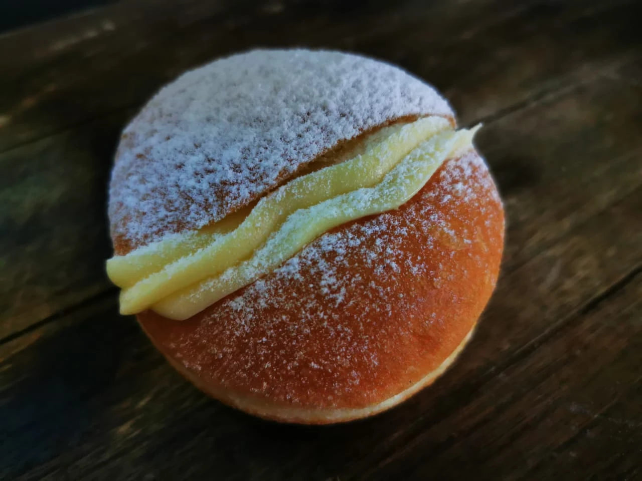 Berlin Relleno Crema Pastelera